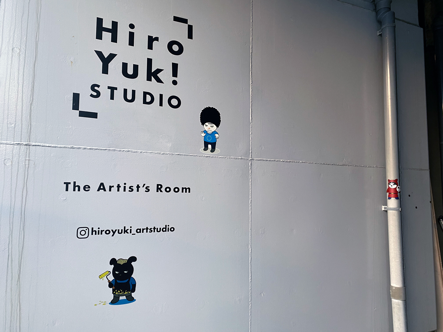 HiroYuki Studio at Bank Art 1929's R16 studio